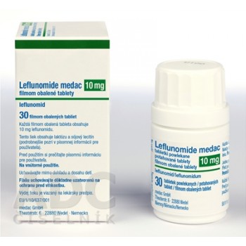 Лефлуномід (Leflunomide) Medac 10 мг, 30 таблеток